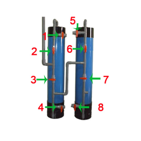 Lọc Nước Giếng Cột Nhựa 600L/H