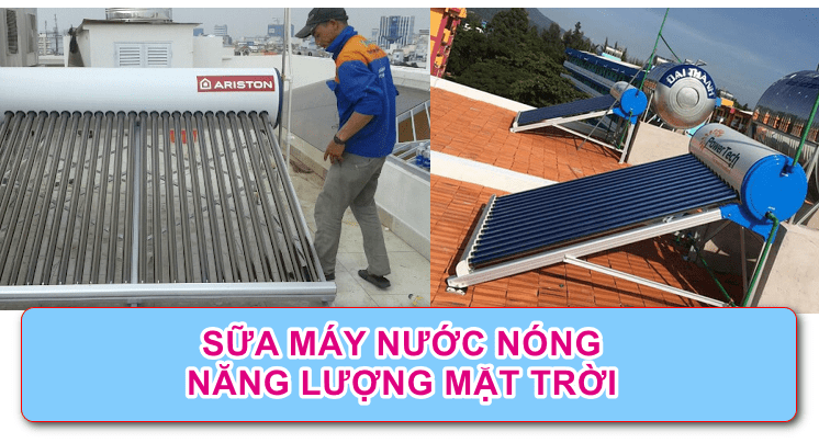 sữa chữa máy nước nóng năng lượng mặt trời